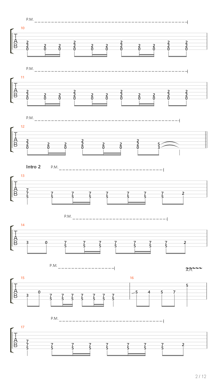 Pawana吉他谱