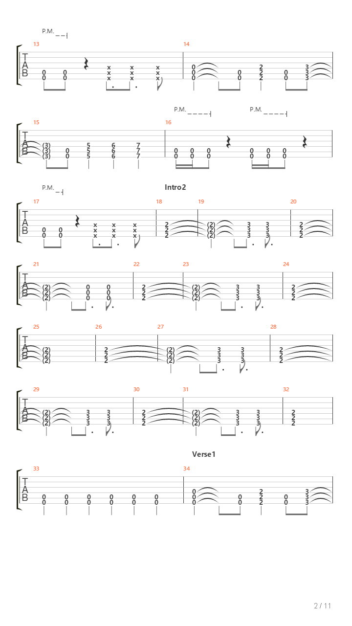 Obscura Reflexion吉他谱