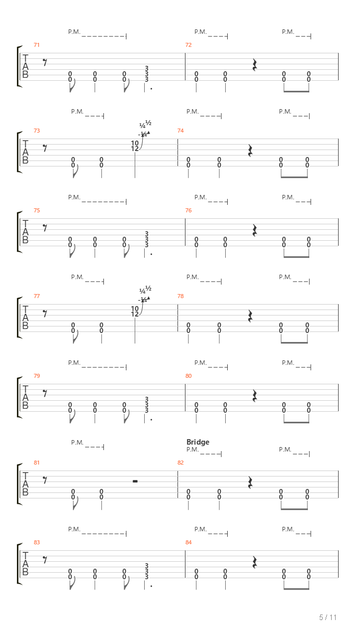 Obscura Reflexion吉他谱