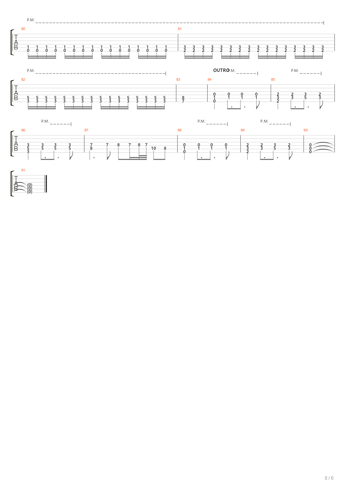 Fool吉他谱