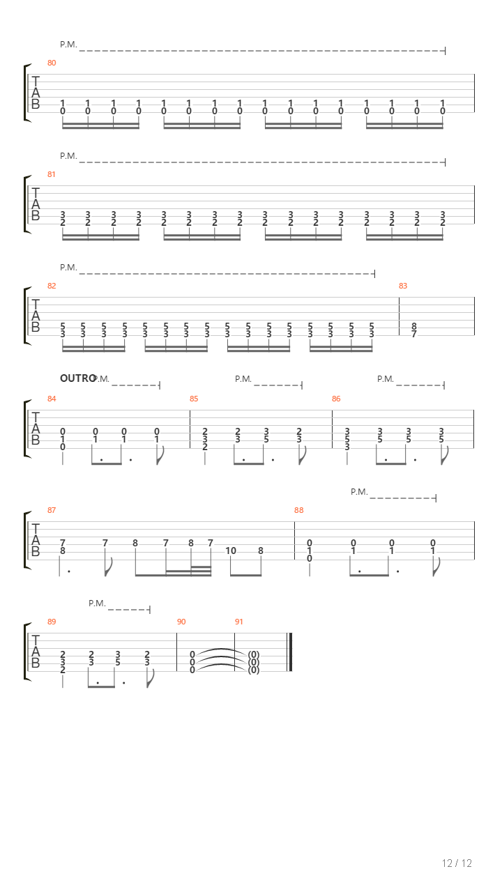 Fool吉他谱