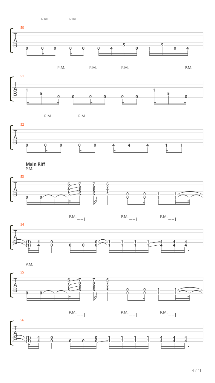 Relapse吉他谱