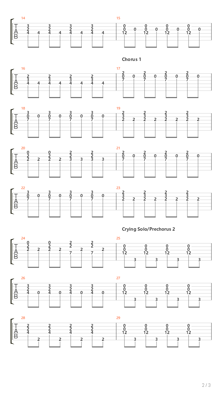 Double Rainbow Song吉他谱