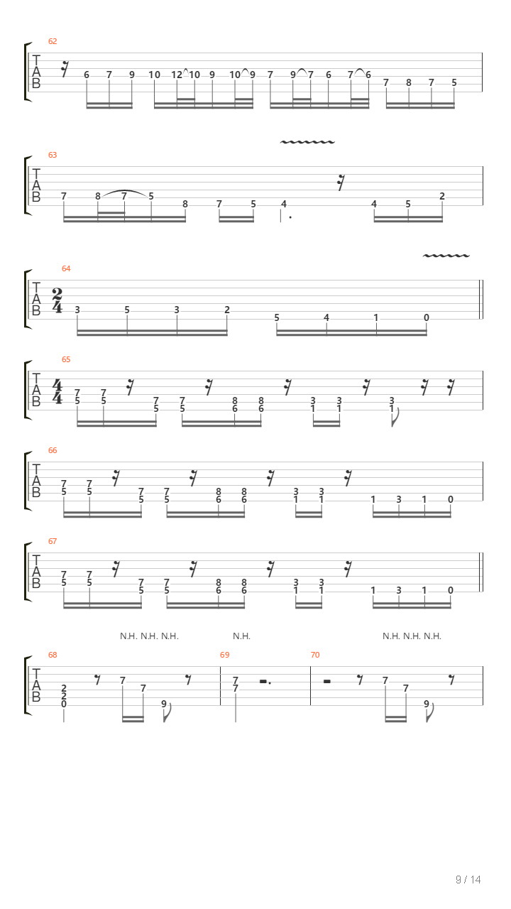 Sivan吉他谱