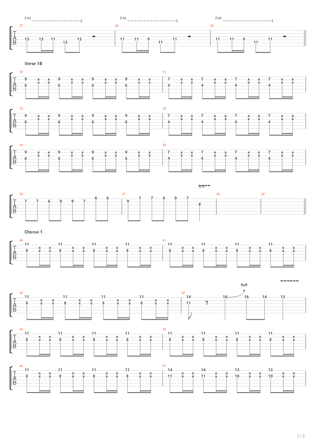 Hitohira No Hanabira吉他谱