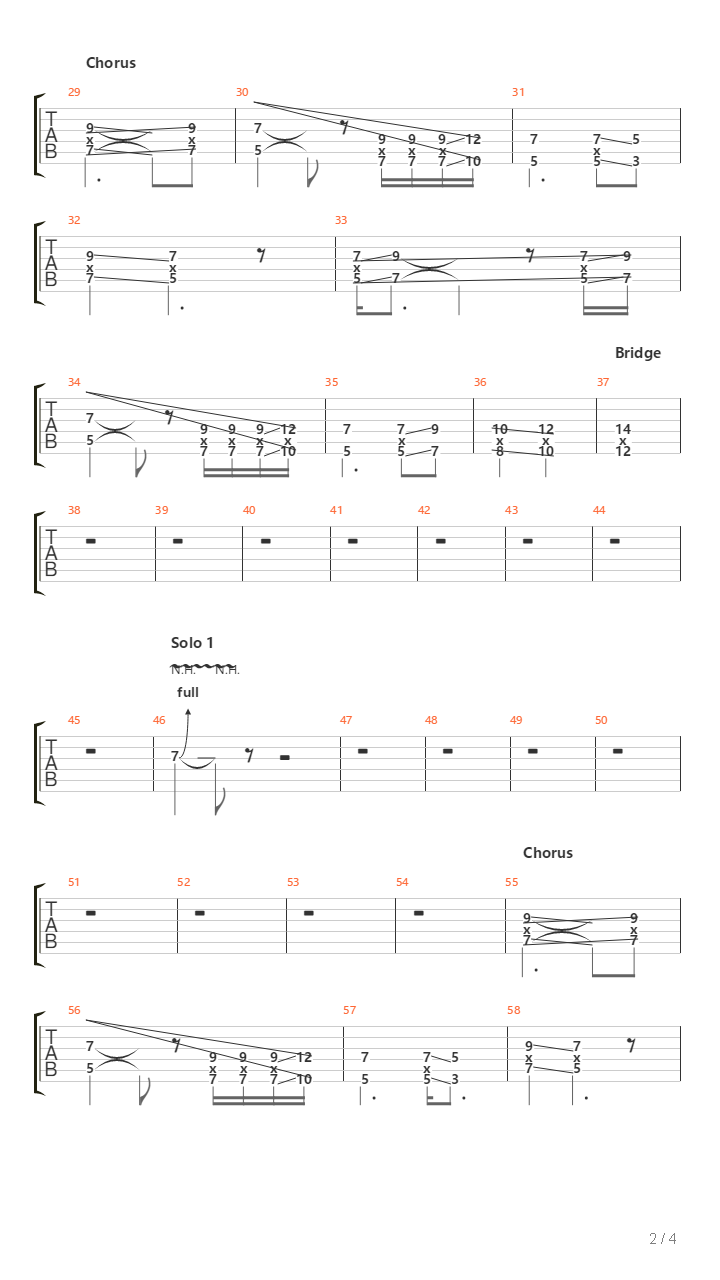 So Far Guitar吉他谱