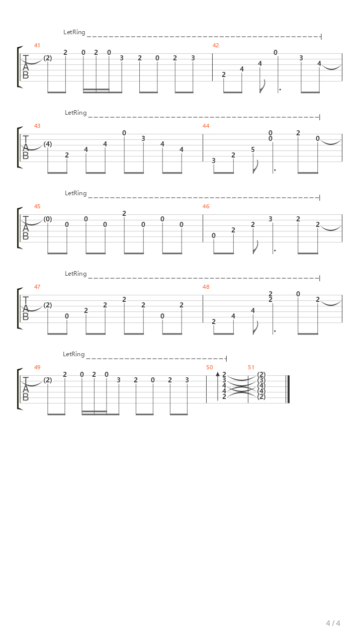 Farewell吉他谱