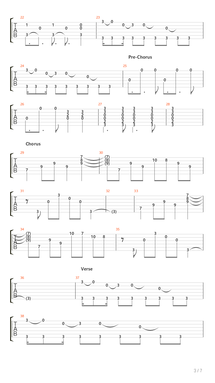 Gloria吉他谱