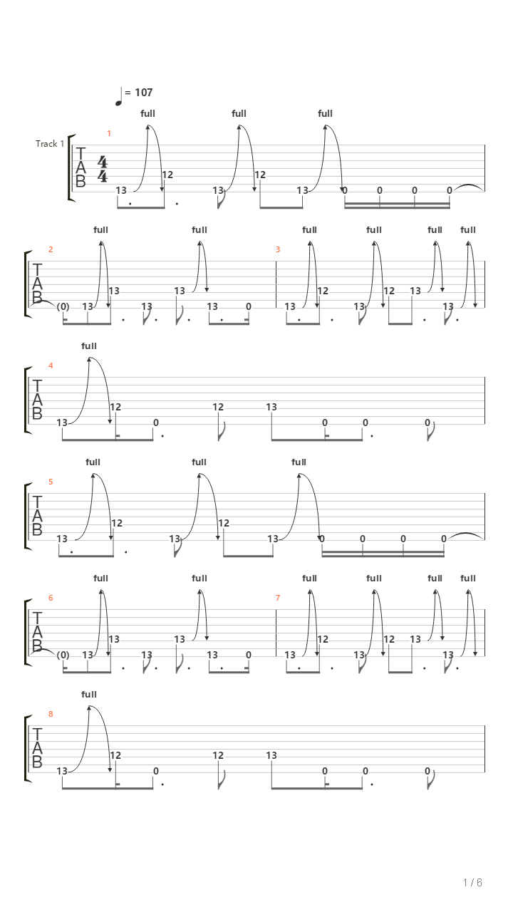 Directions To Servants吉他谱