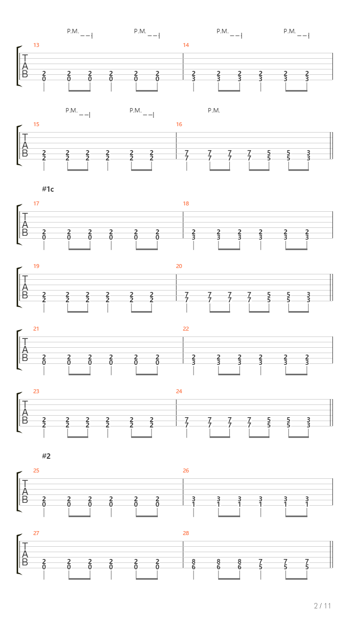 Nifelheim吉他谱