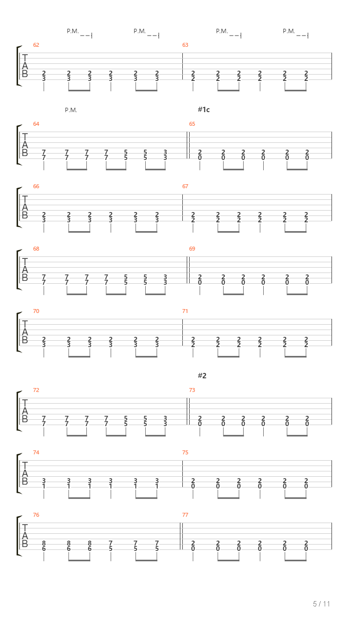 Nifelheim吉他谱