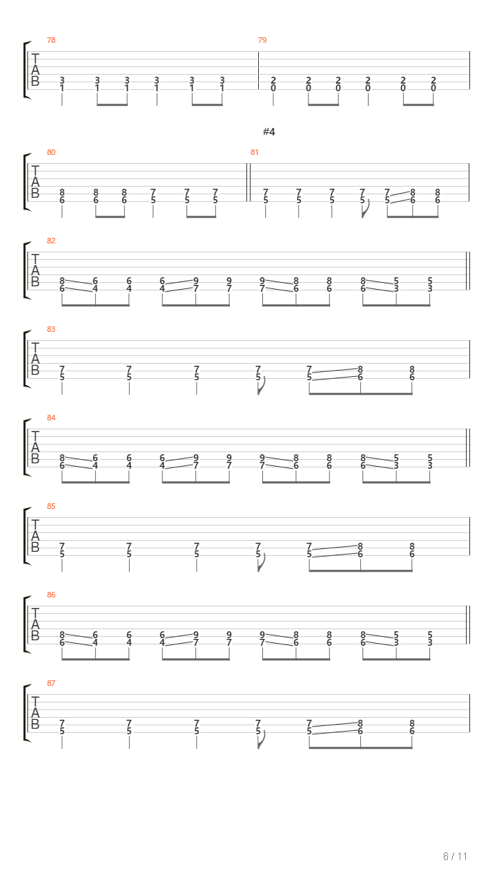 Nifelheim吉他谱