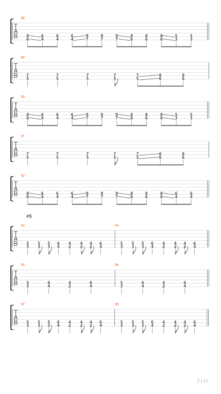 Nifelheim吉他谱