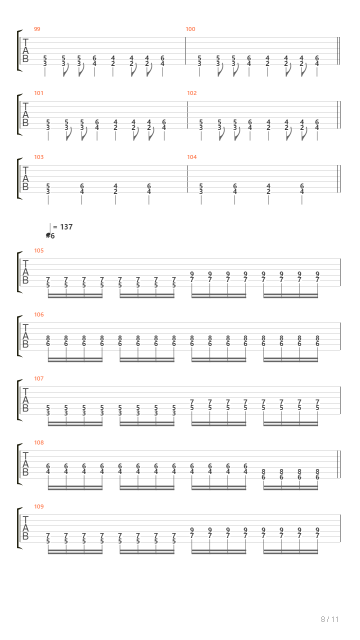 Nifelheim吉他谱