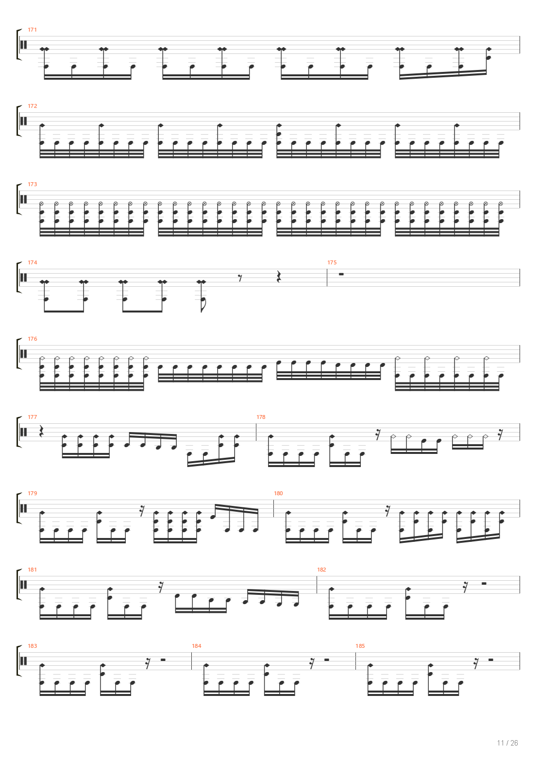 Penultimate吉他谱