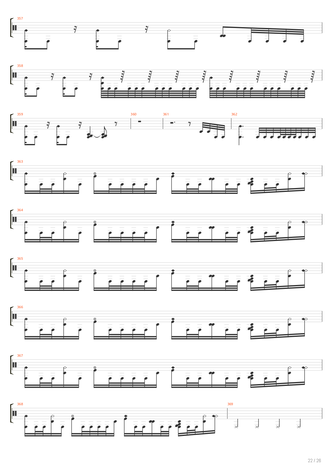 Penultimate吉他谱