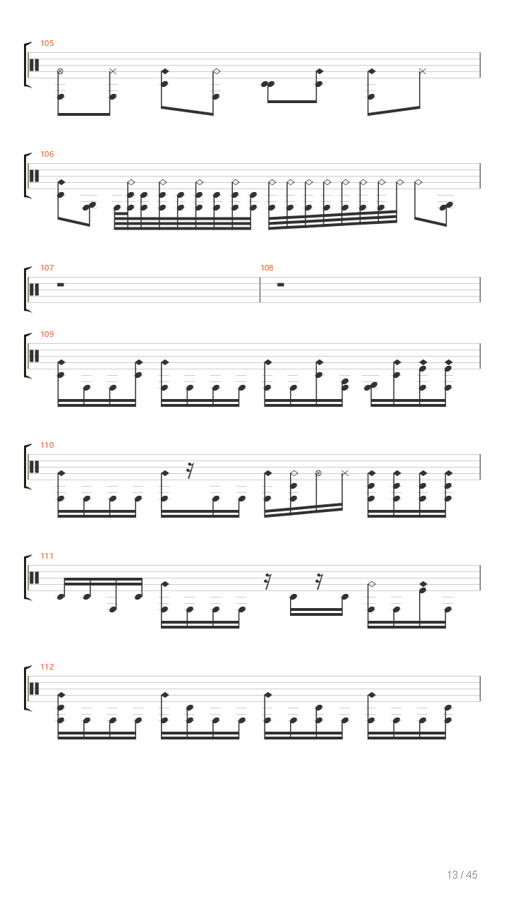 Penultimate吉他谱