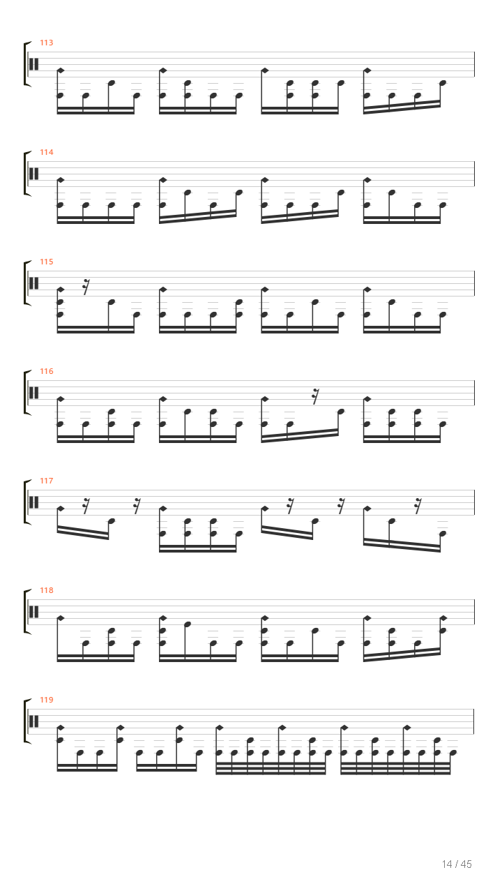 Penultimate吉他谱