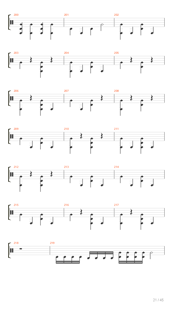 Penultimate吉他谱