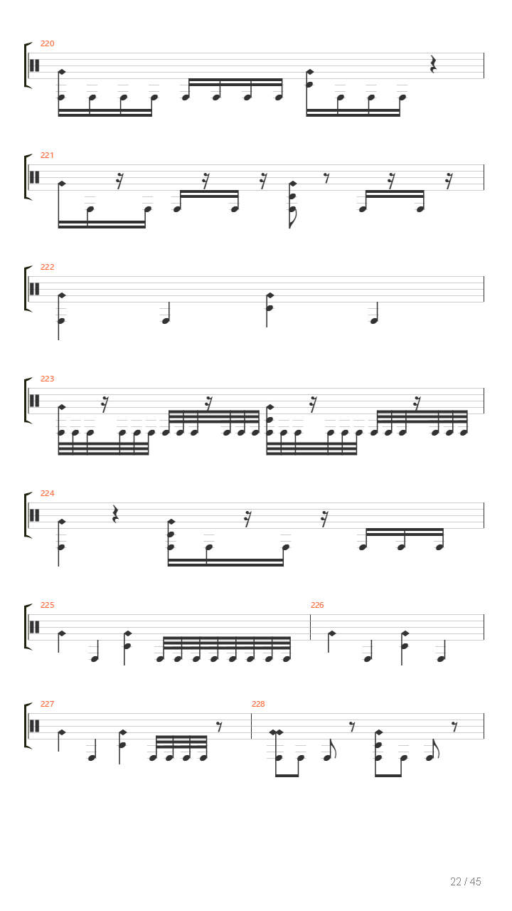 Penultimate吉他谱