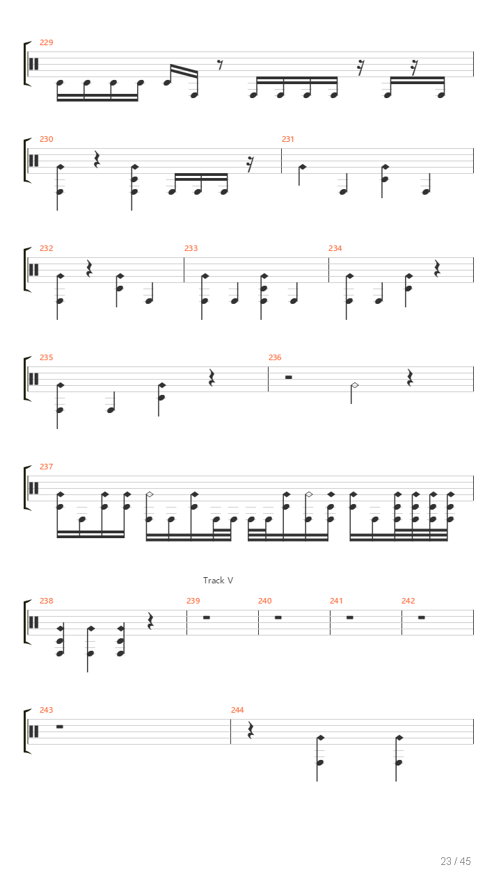 Penultimate吉他谱