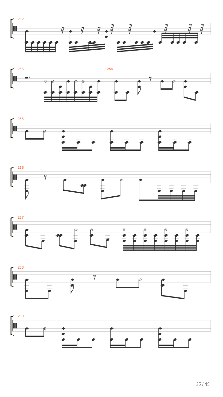 Penultimate吉他谱