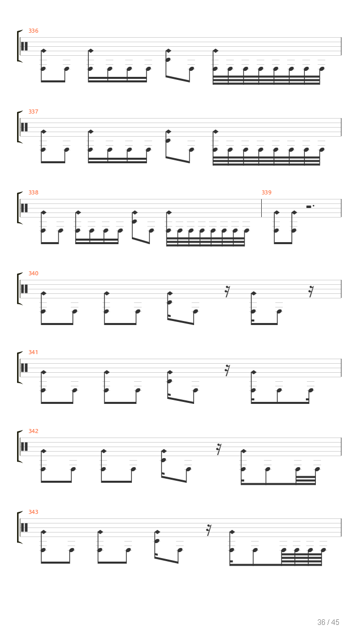 Penultimate吉他谱