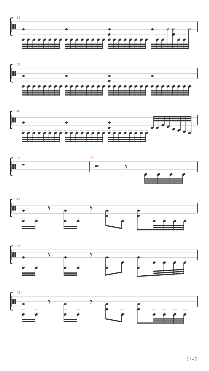 Penultimate吉他谱