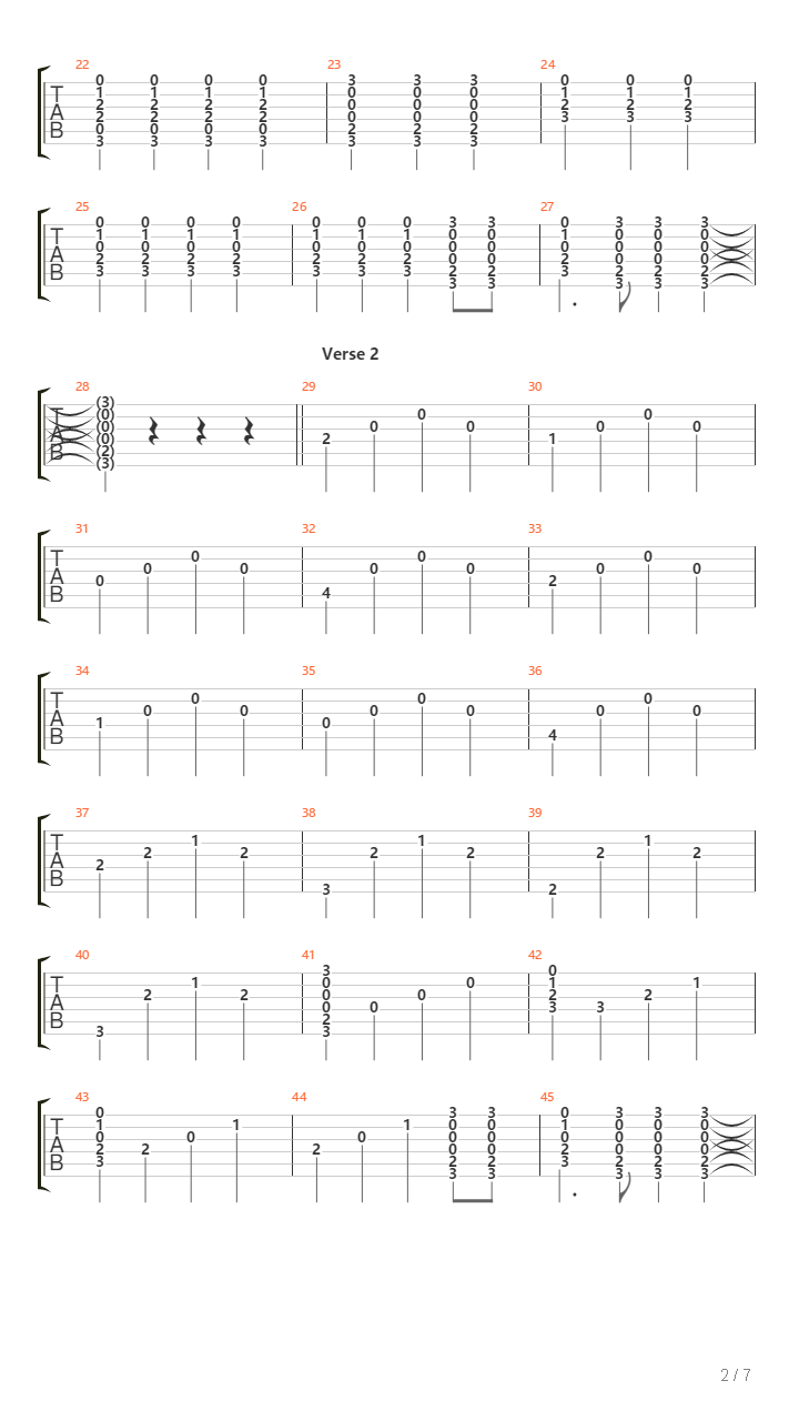 Into The Great Wide Open吉他谱