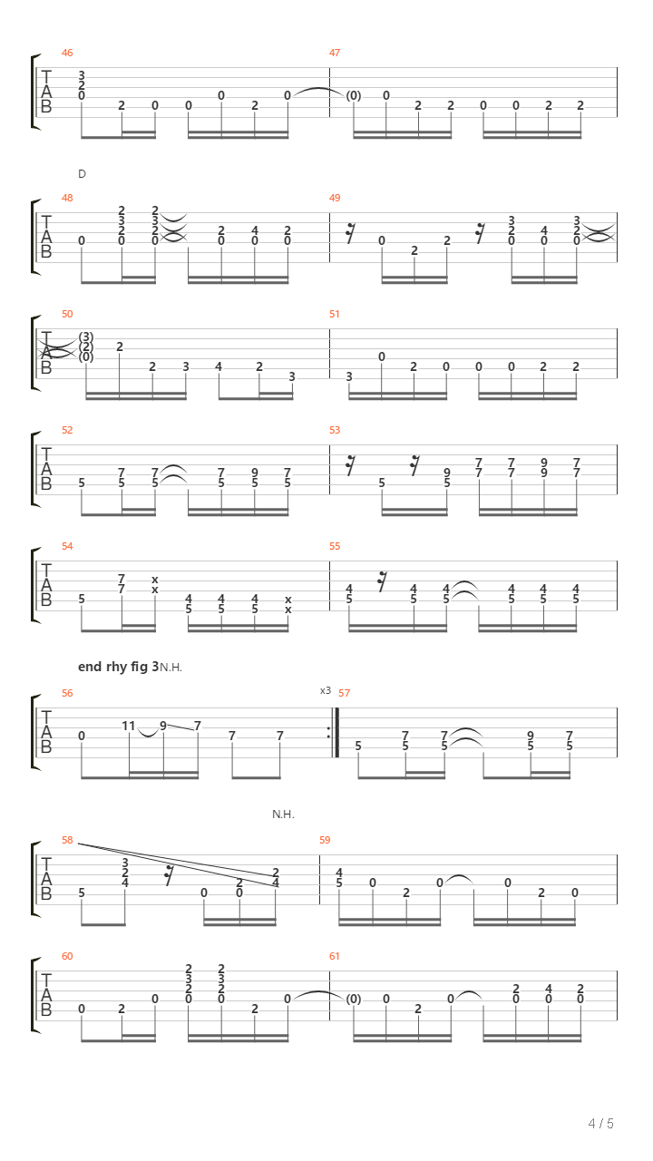 End Of The Line吉他谱