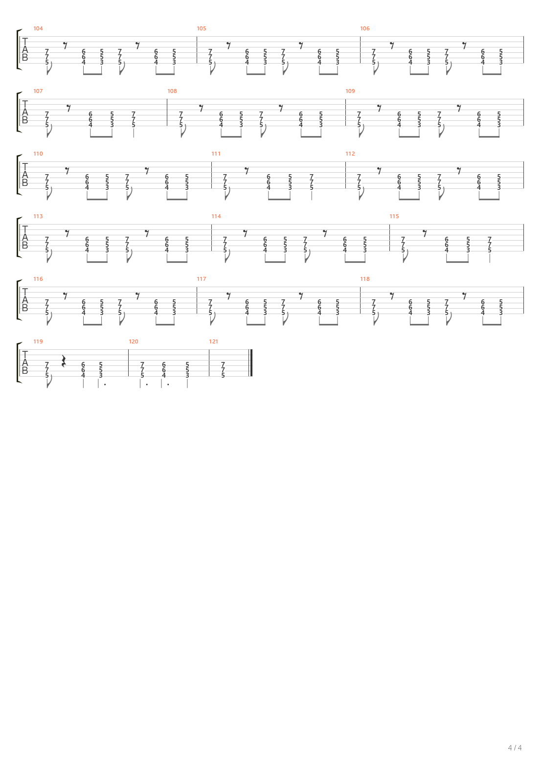 Uladar吉他谱