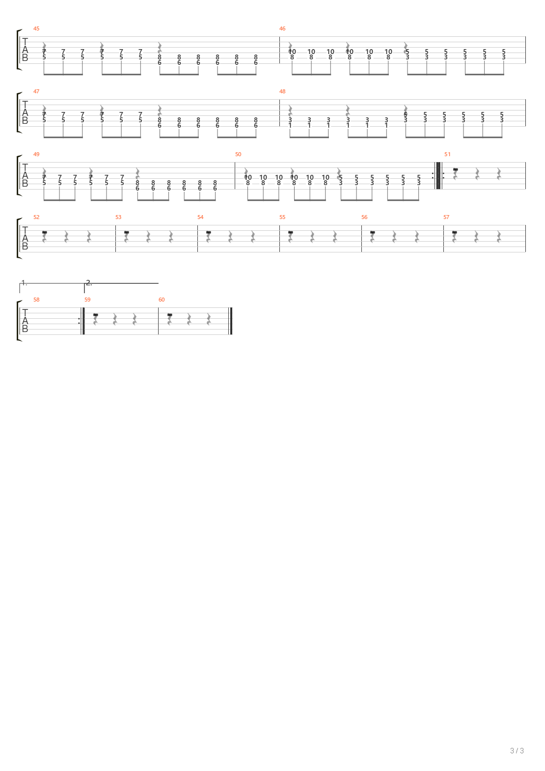 The Eternal Journey吉他谱