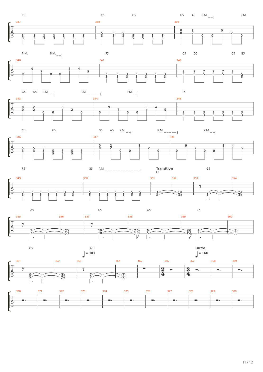 Apex吉他谱