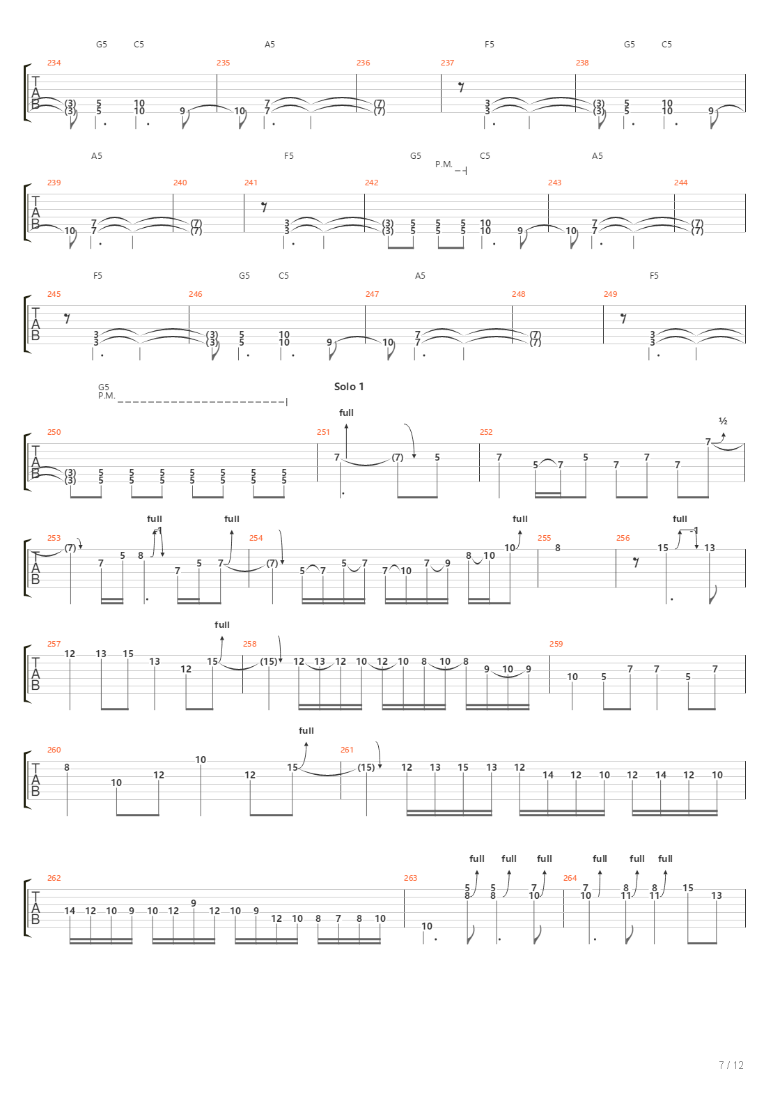 Apex吉他谱