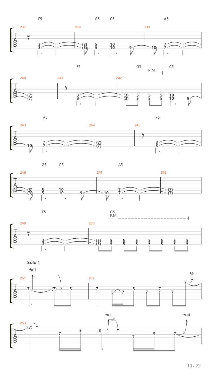 Apex吉他谱