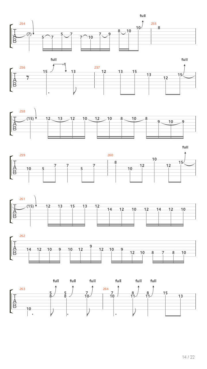 Apex吉他谱