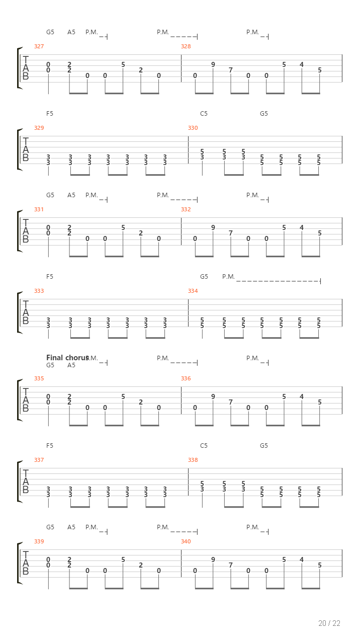 Apex吉他谱