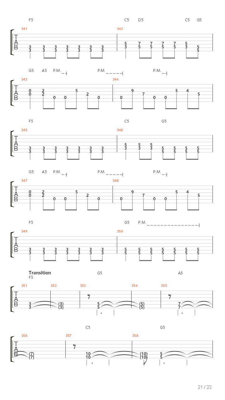 Apex吉他谱