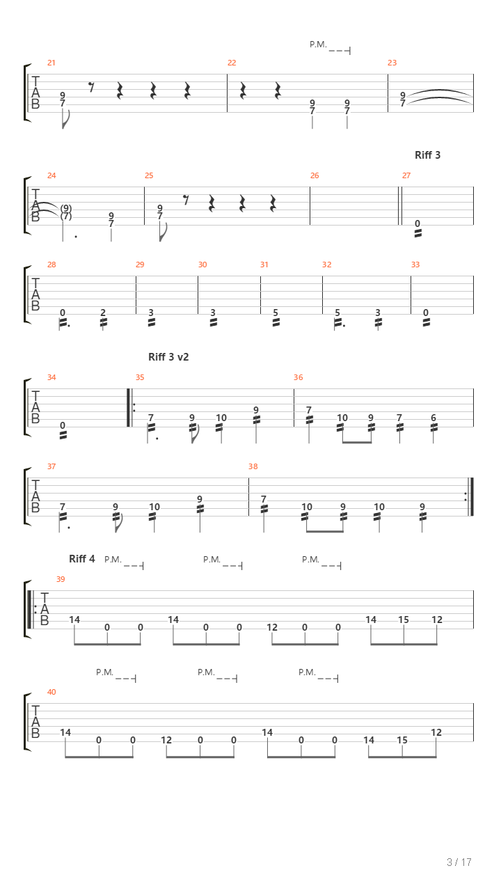 The Plague吉他谱