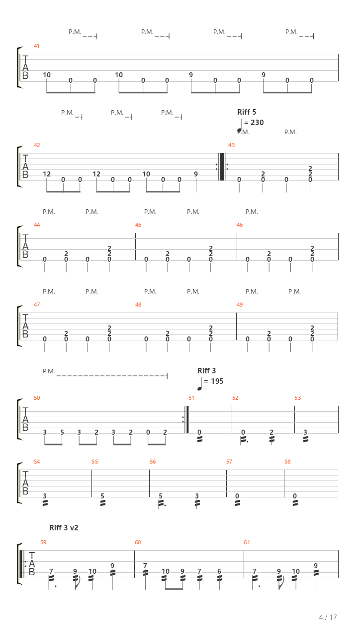 The Plague吉他谱