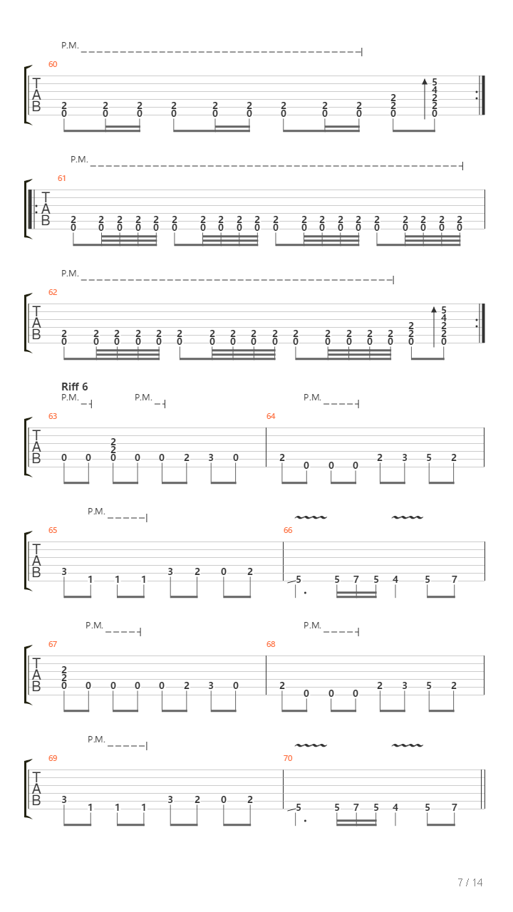 Utopia Banished吉他谱