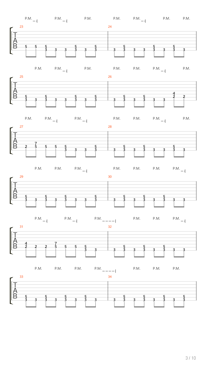 Still吉他谱