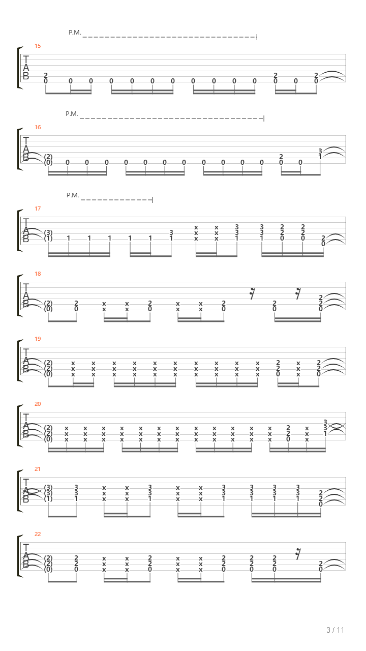 Passage吉他谱