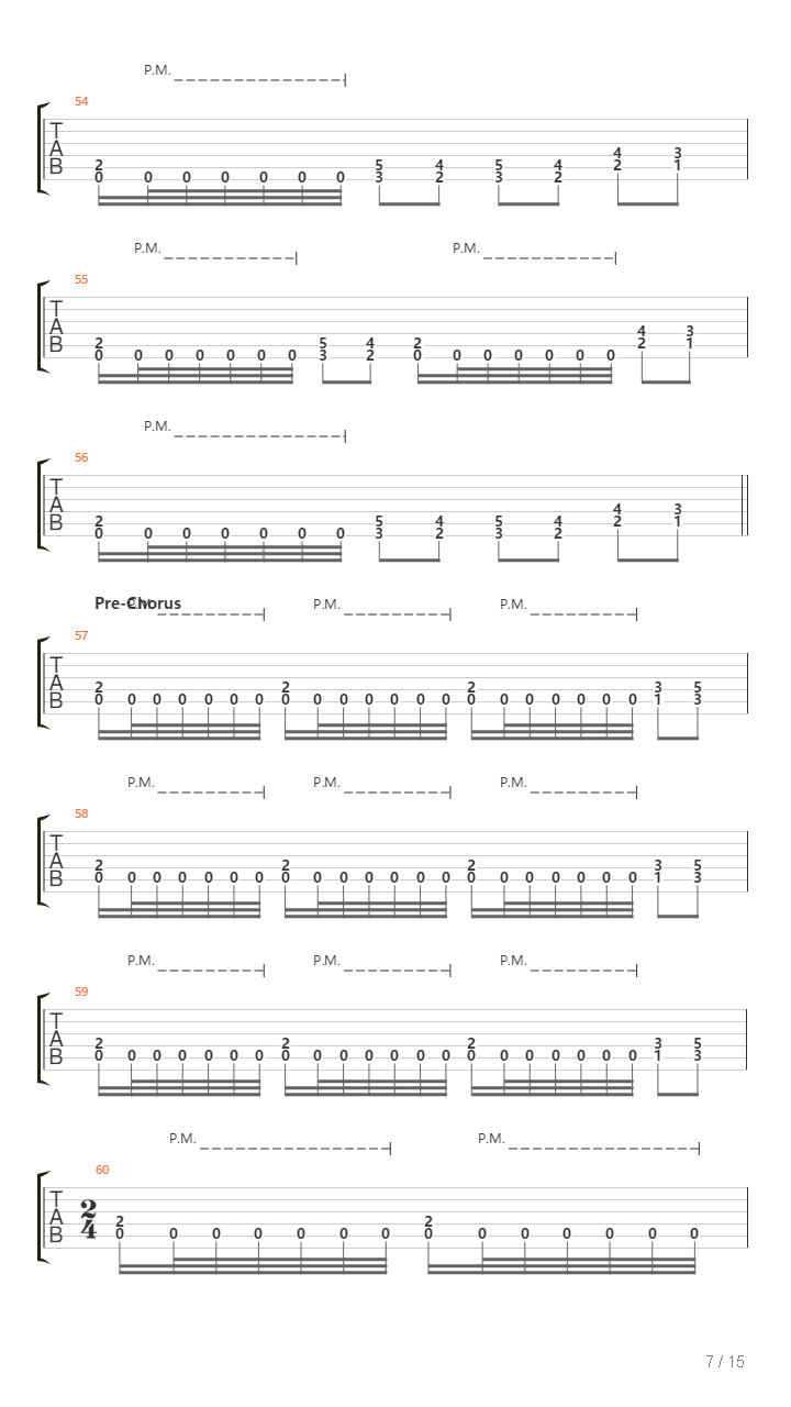 Prelude Scavenger吉他谱