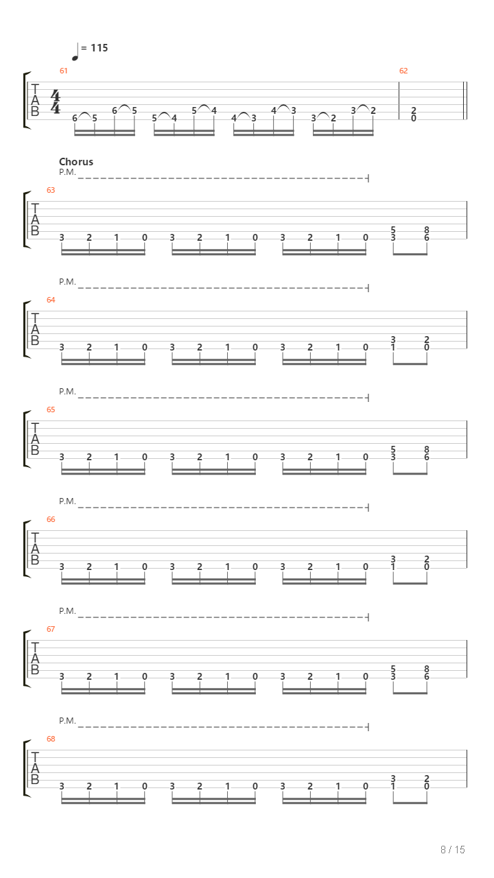 Prelude Scavenger吉他谱