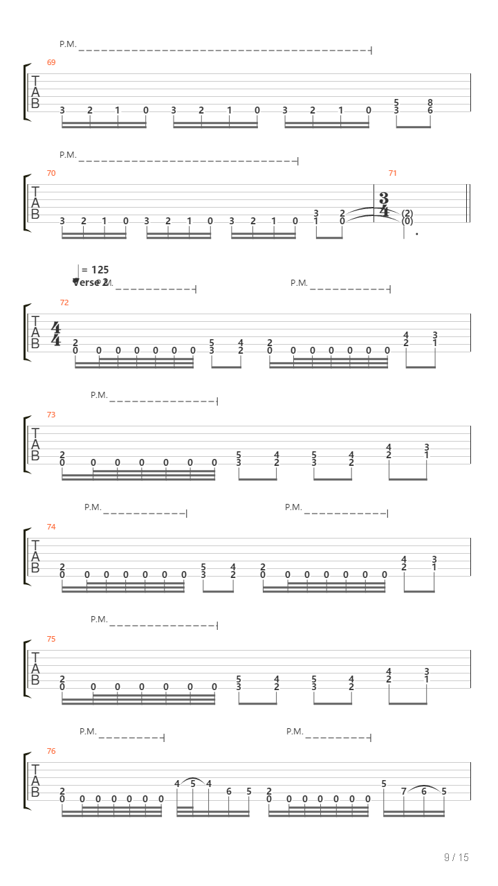 Prelude Scavenger吉他谱