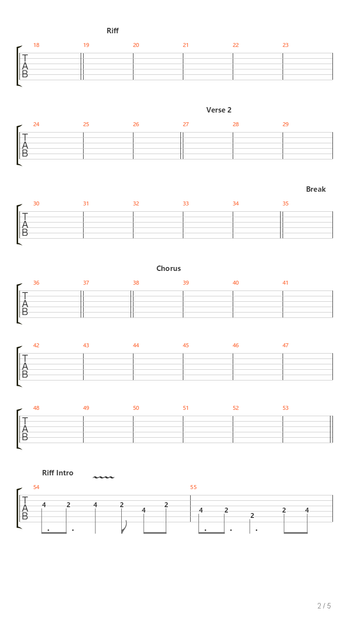 Eternidad吉他谱