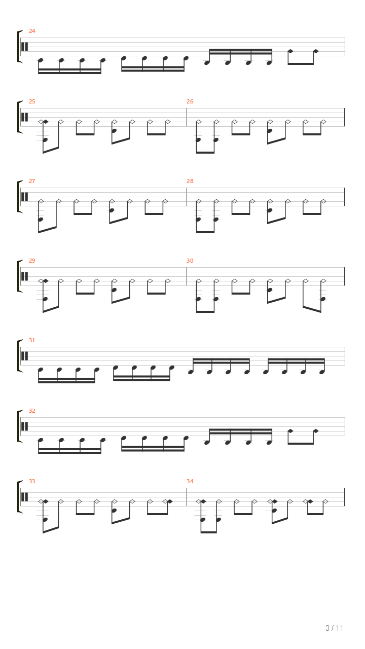 Veadtuck吉他谱