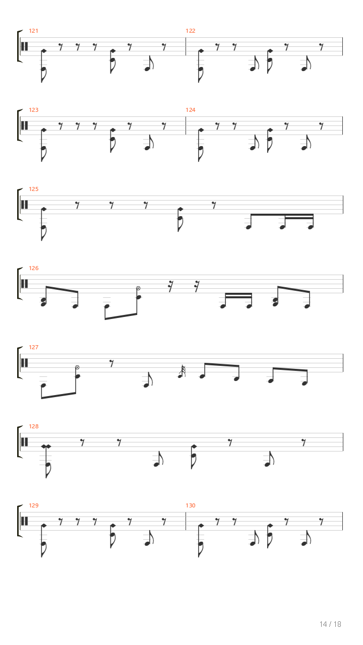 Footprints吉他谱