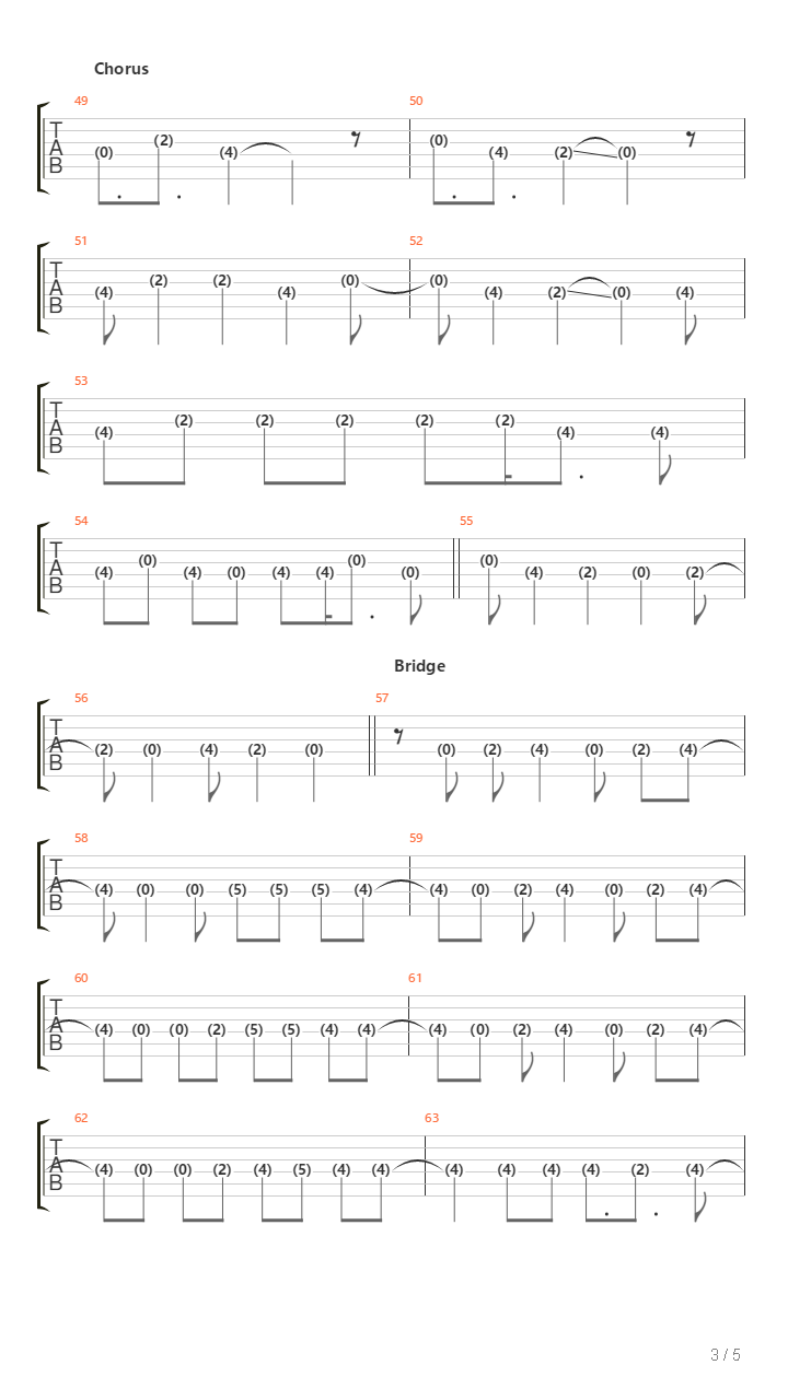 South Drive吉他谱